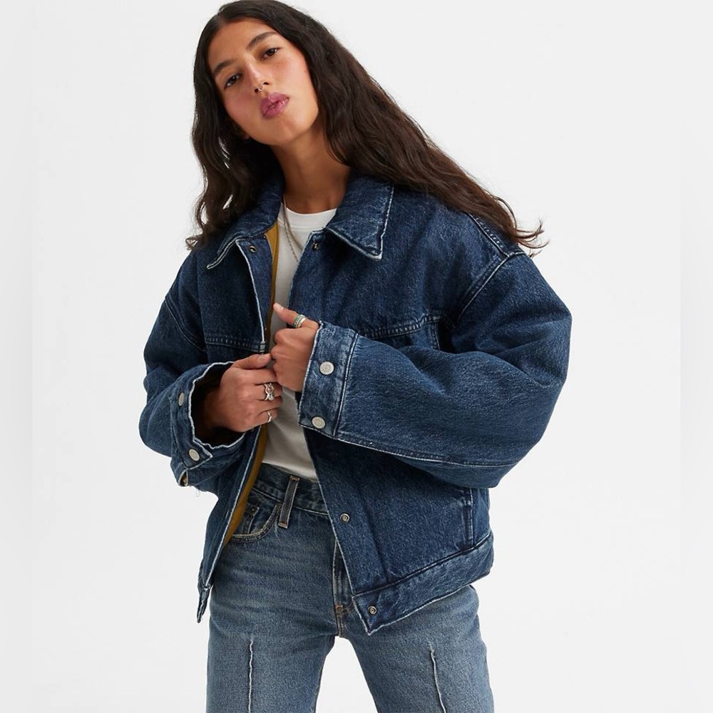 Levi Reversible Bubble Trucker Jacket